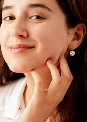 Ріволо кулон 10.0 мм Кришталь